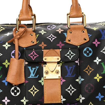 Louis Vuitton Monogram Multicolor Speedy 30 Black 7 of 11