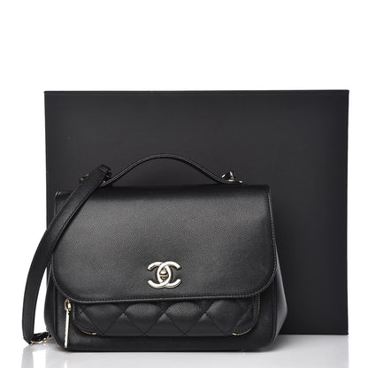 Chanel Caviar Quilted Small Business Affinity Flap Black 9 of 9