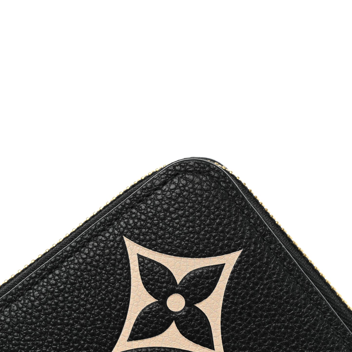 Empreinte Monogram Giant Zippy Wallet Black Beige