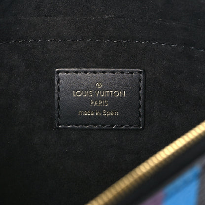 Louis Vuitton Damier Race Neverfull MM GM Pochette Black Red 6 of 9