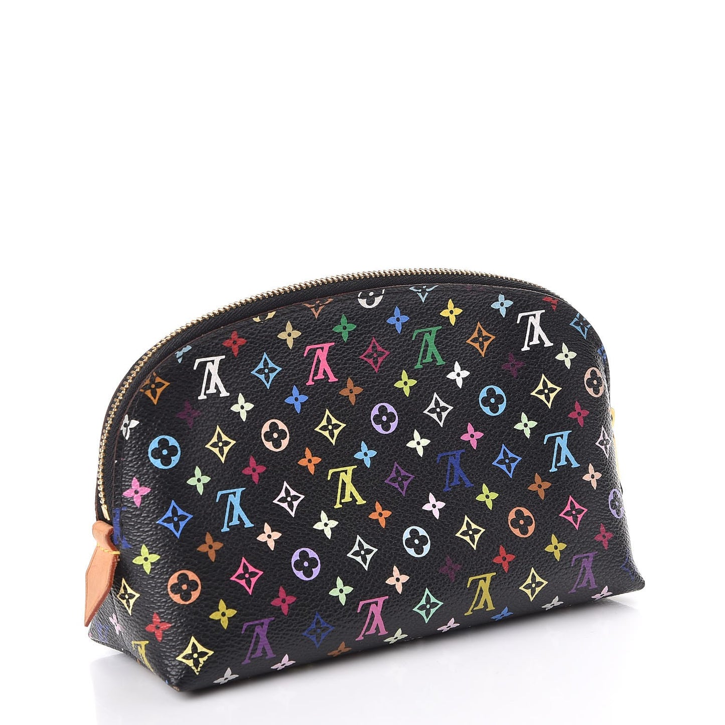Monogram Multicolor Cosmetic Pouch Black Grenade