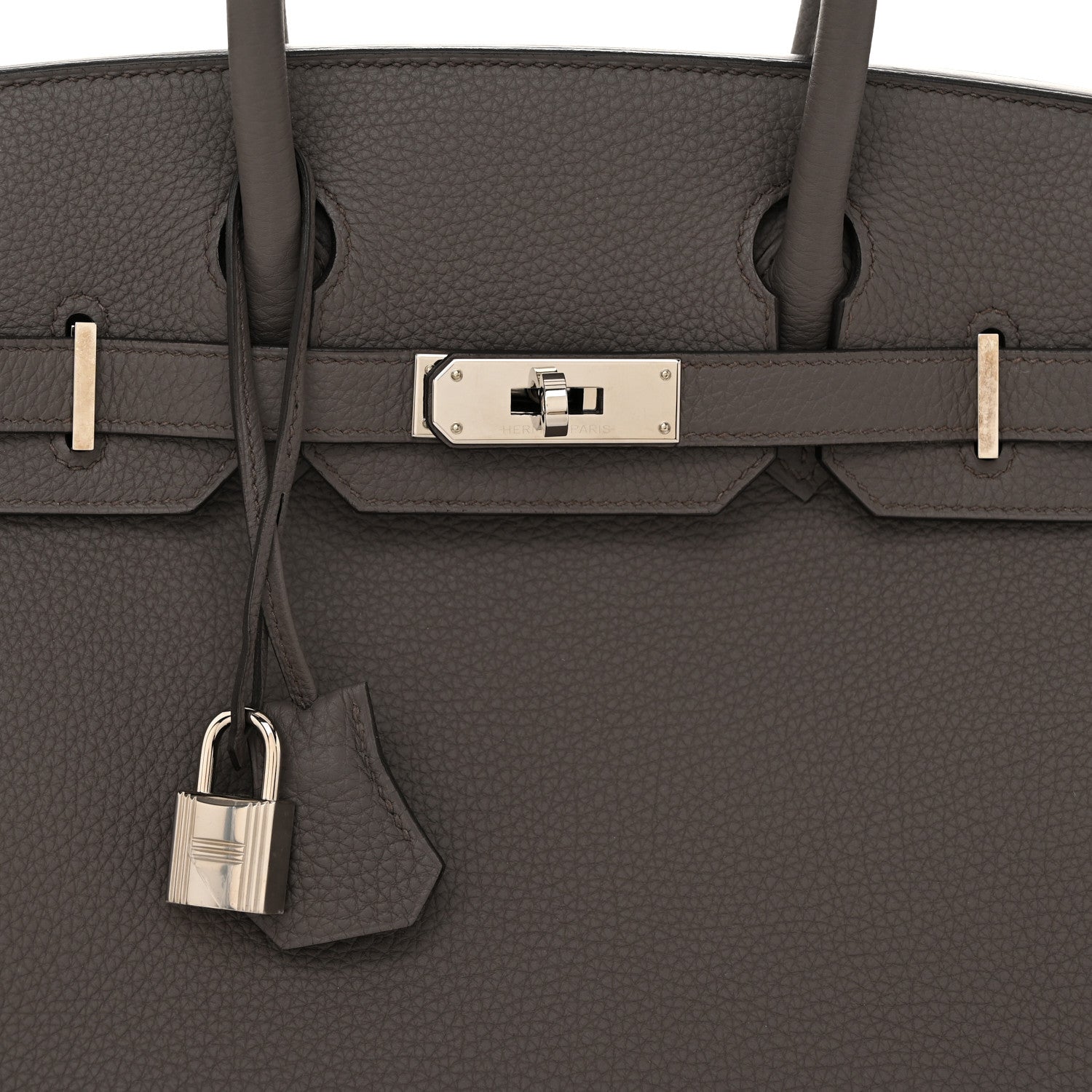 Hermes Togo Birkin 30 Etain 8 of 13