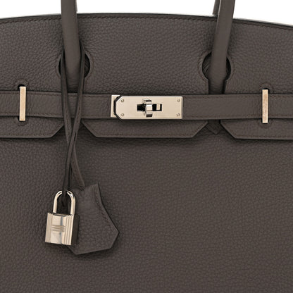 Hermes Togo Birkin 30 Etain 8 of 13