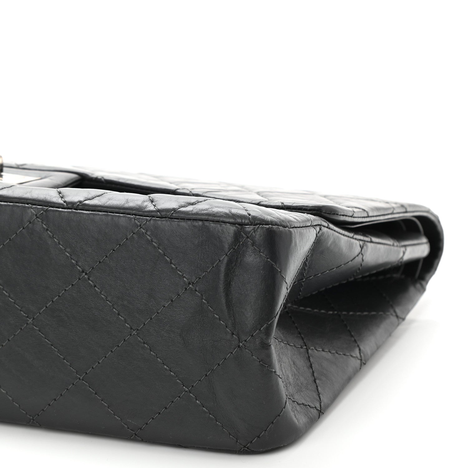 Chanel Aged Calfskin Quilted 2.55 Reissue 227 Flap Grey 8 of 8