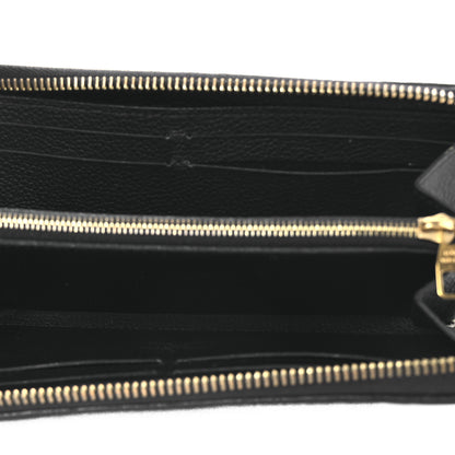 Louis Vuitton Empreinte Clemence Wallet Black 5 of 8