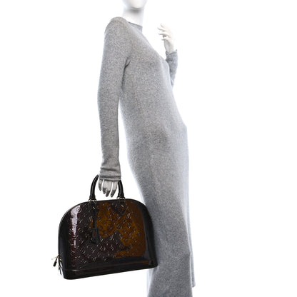 Louis Vuitton Vernis Alma GM Amarante 2 of 9