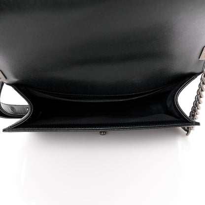 Chanel Caviar Quilted Medium Boy Flap Black 4 of 9