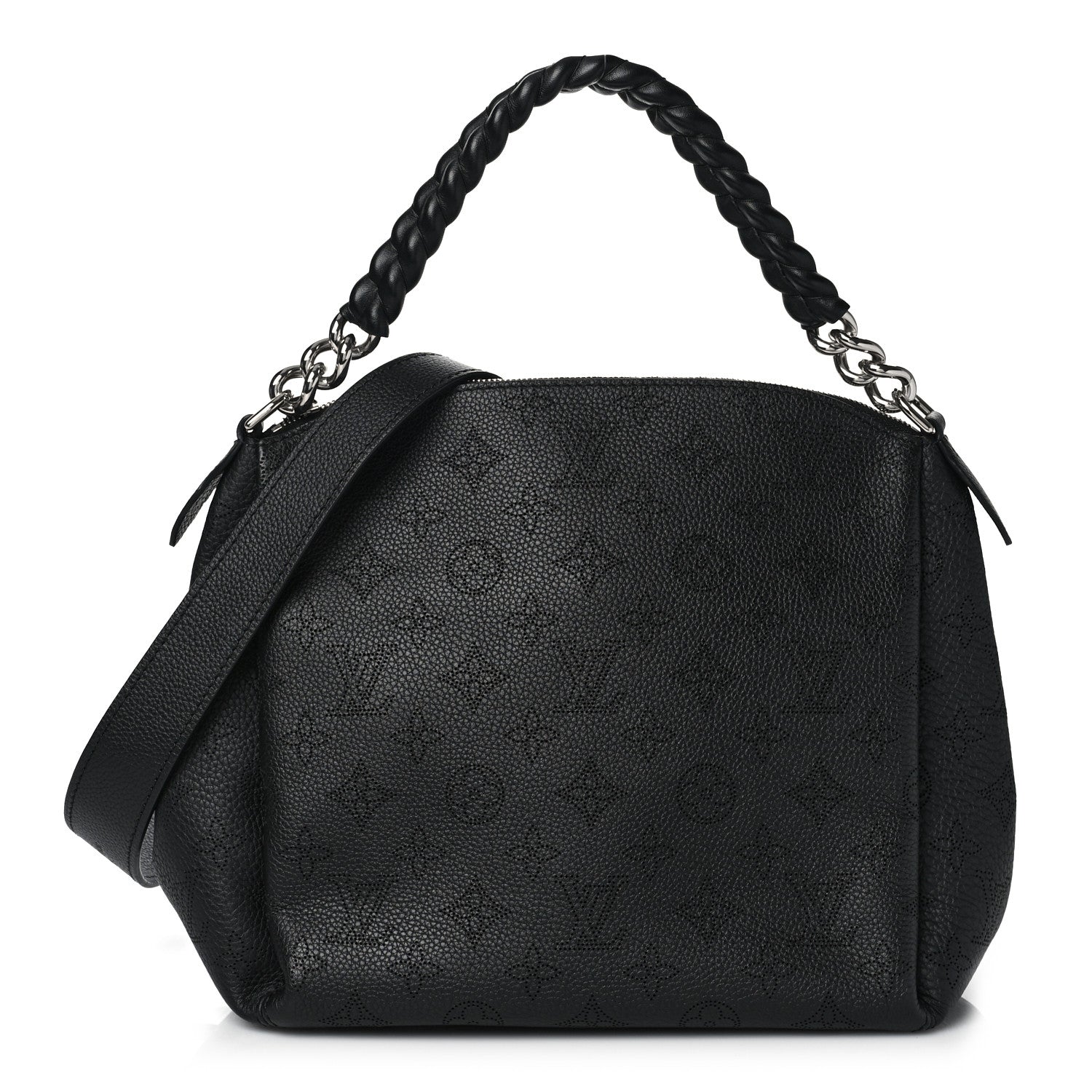 Louis Vuitton Mahina Babylone Chain BB Black 1 of 8