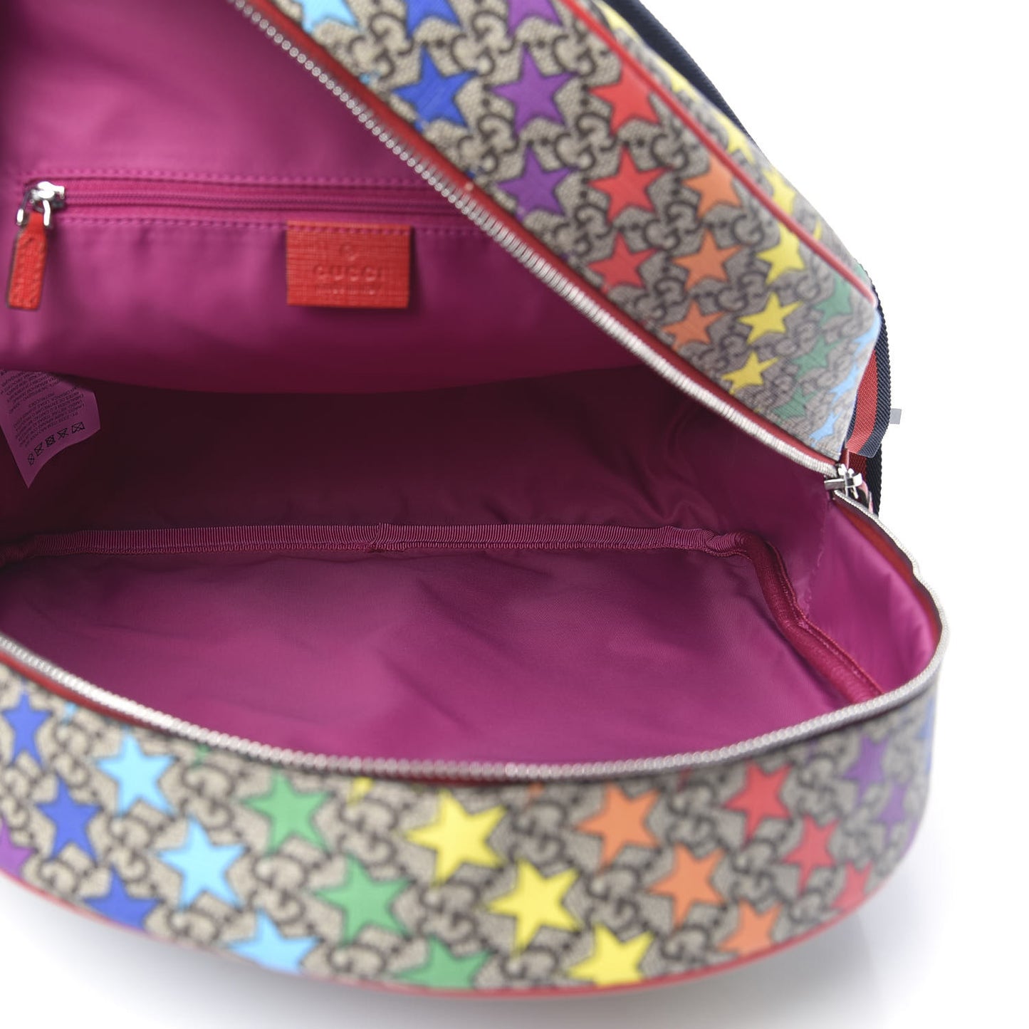 GG Supreme Monogram Stars Childrens Dome Backpack Multicolor