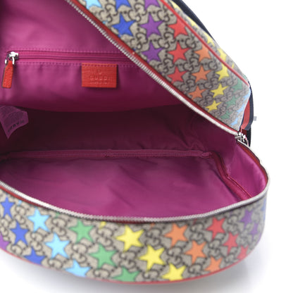 Gucci GG Supreme Monogram Stars Childrens Dome Backpack Multicolor 4 of 8