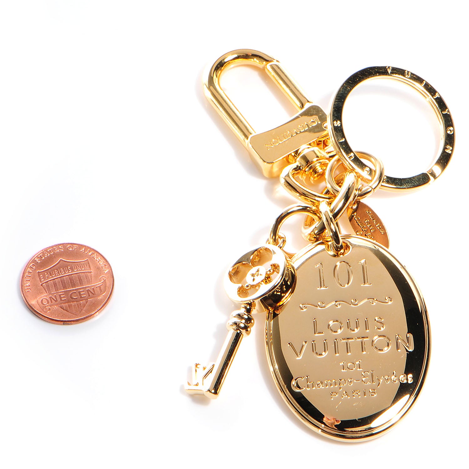 Louis Vuitton 101 Champs Elysees Maizeon Key Holder 2 of 6