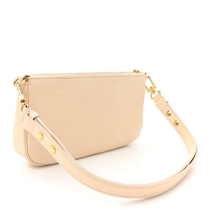 Louis Vuitton LOUIS VUITTON Empreinte Monogram Giant Multi Pochette Accessories Large Pochette Cream 3 of 11