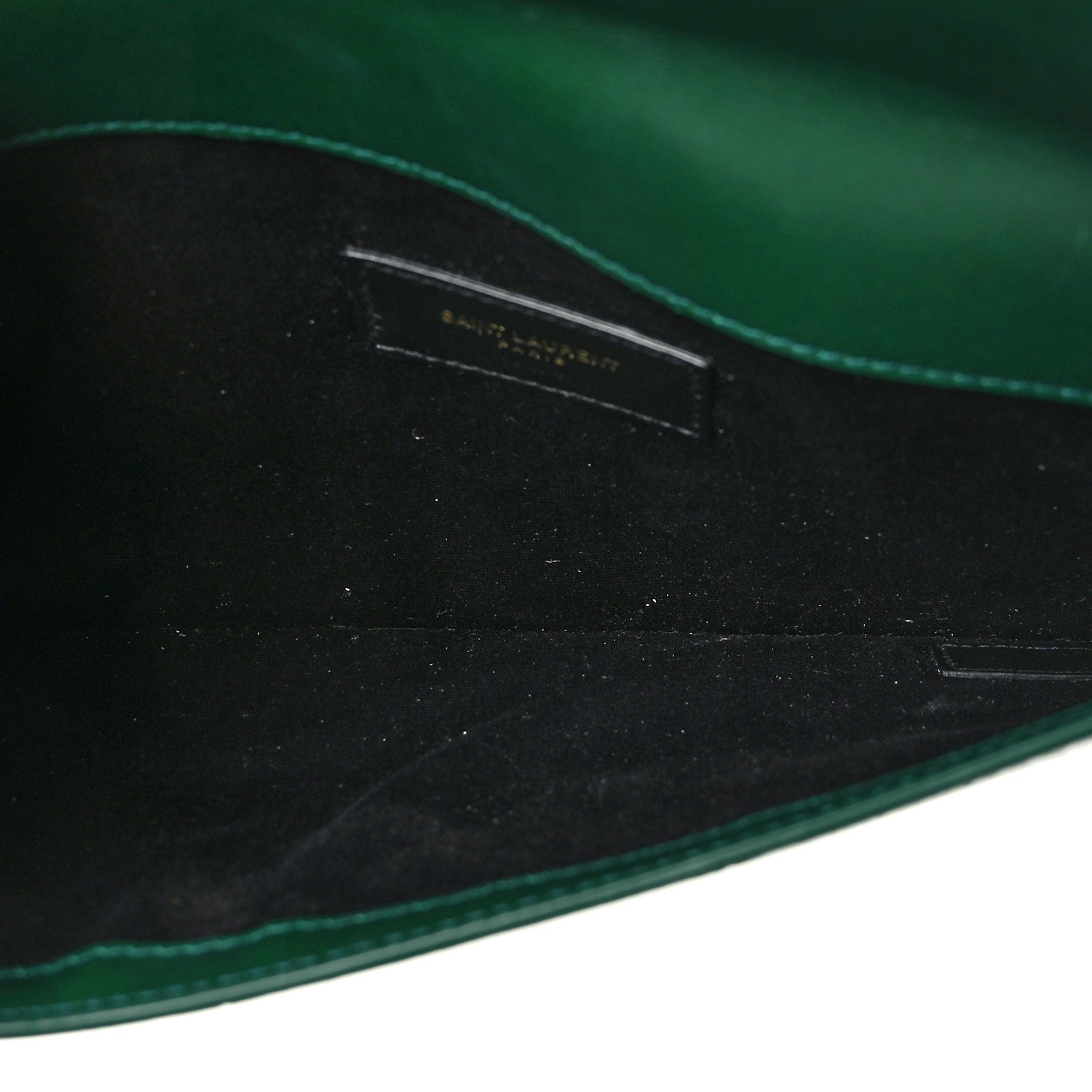 Saint Laurent Ayers Uptown Monogram Pouch Verte Praire 5 of 6