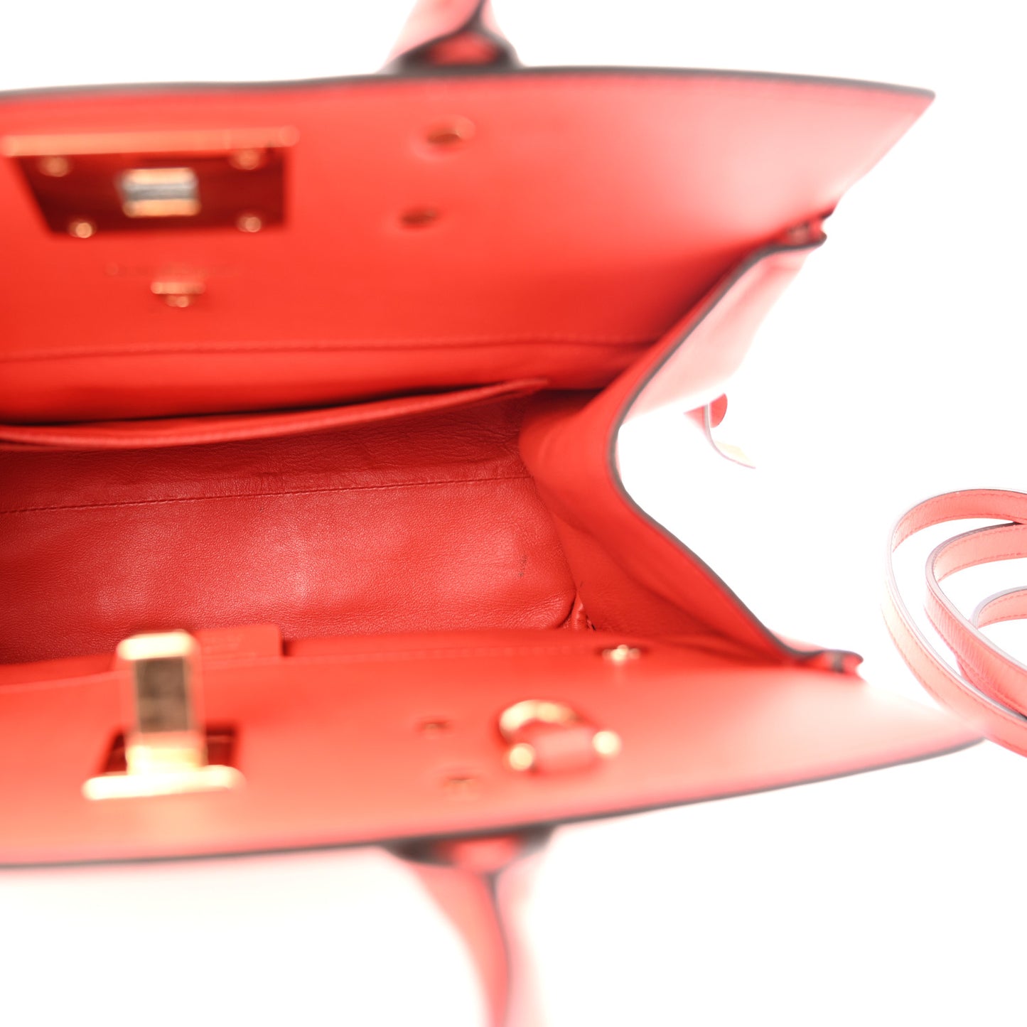 Calfskin Medium The Studio Bag Red