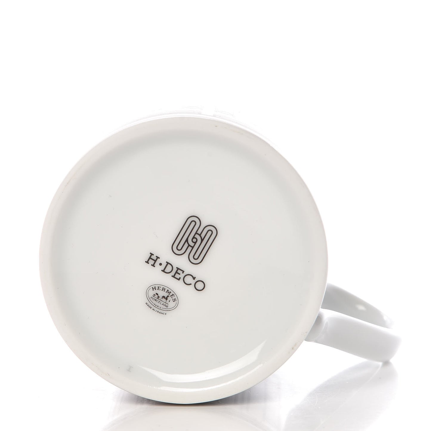 Porcelain H Deco Mug