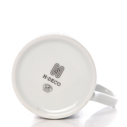 Hermes Porcelain H Deco Mug 3 of 5