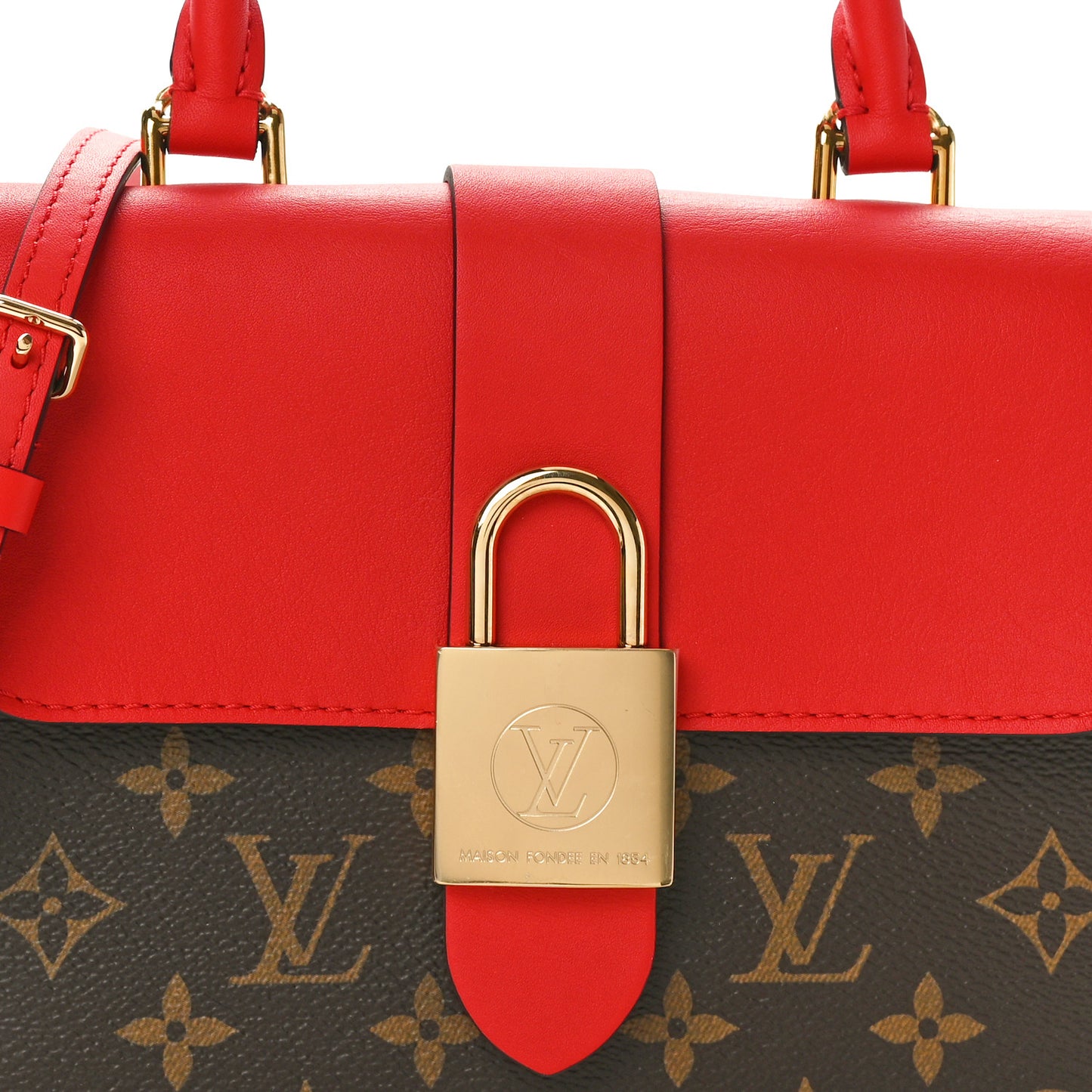 Monogram Locky BB Coquelicot