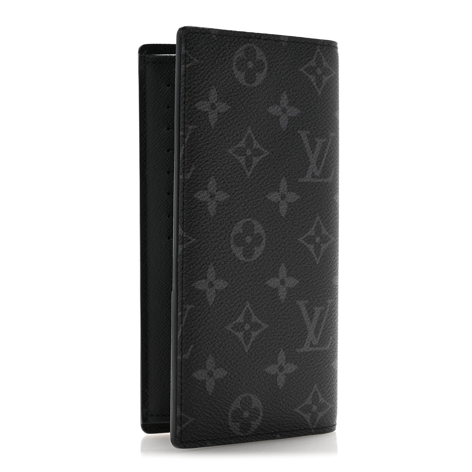 Louis Vuitton Monogram Eclipse Brazza Wallet 3 of 7