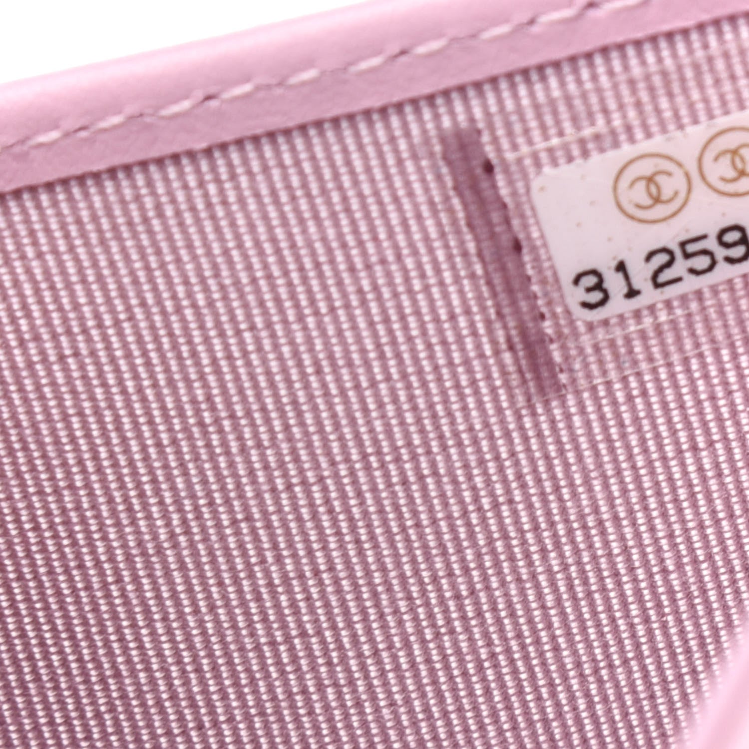 Chanel Caviar Quilted Compact Flap Wallet Light Pink 8 of 9