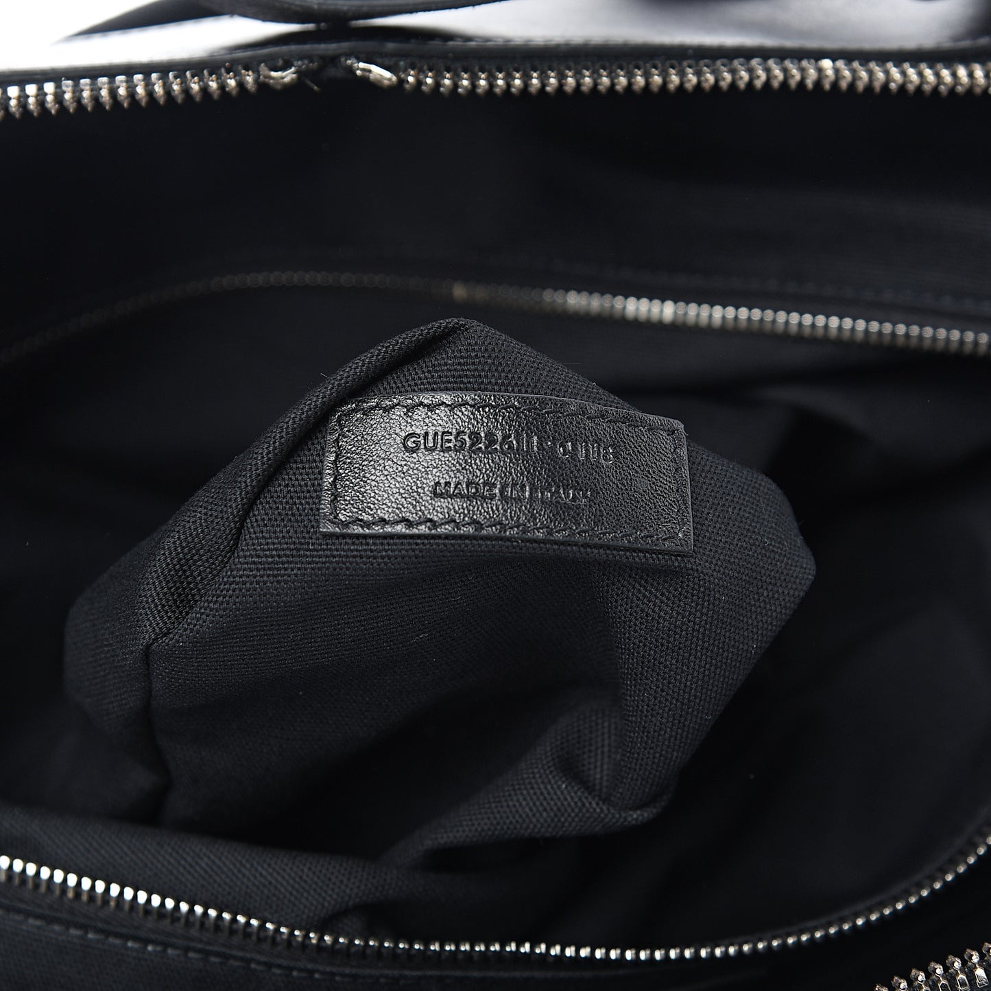 Canvas ID Shopping Bag Black