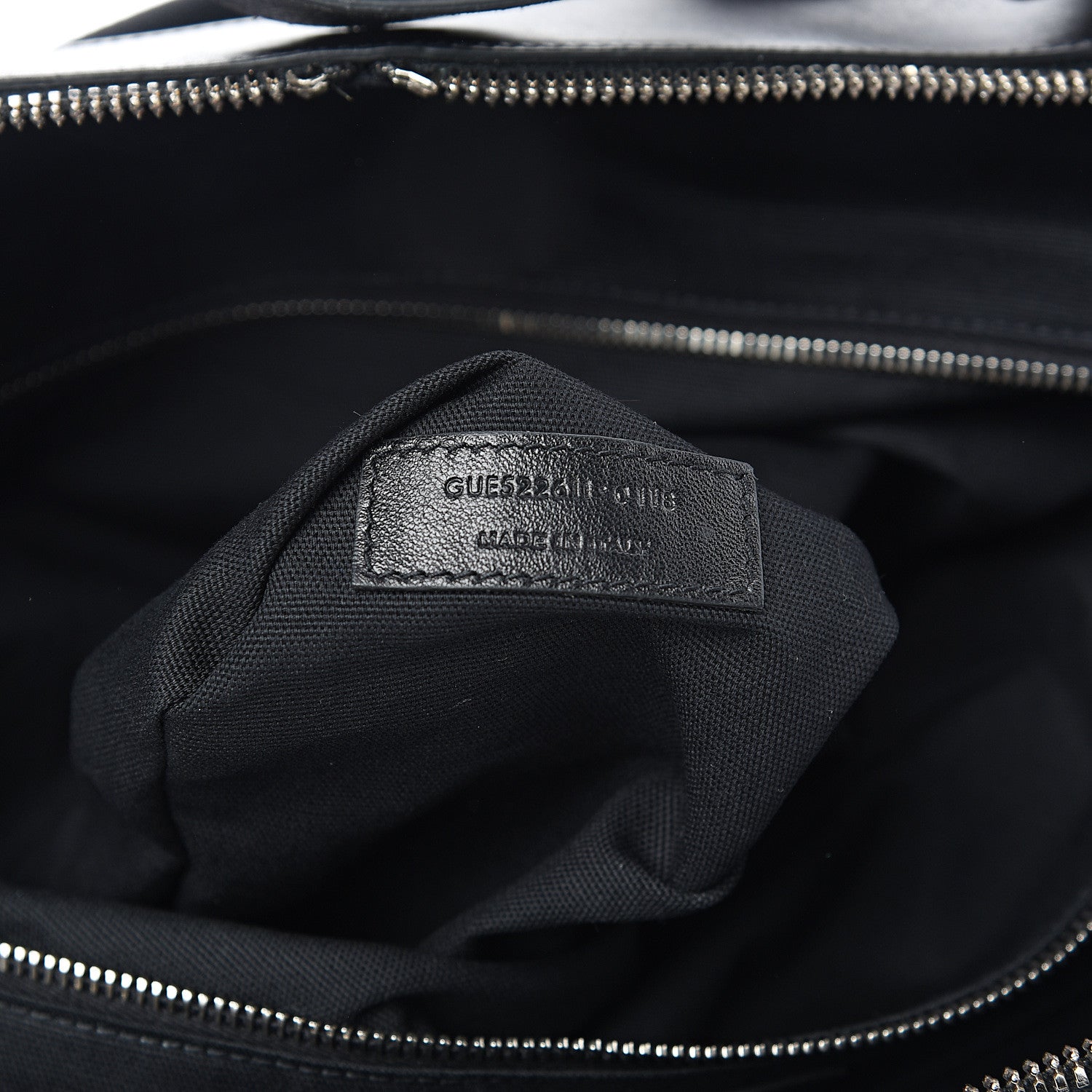 Saint Laurent Canvas ID Shopping Bag Black 5 of 8