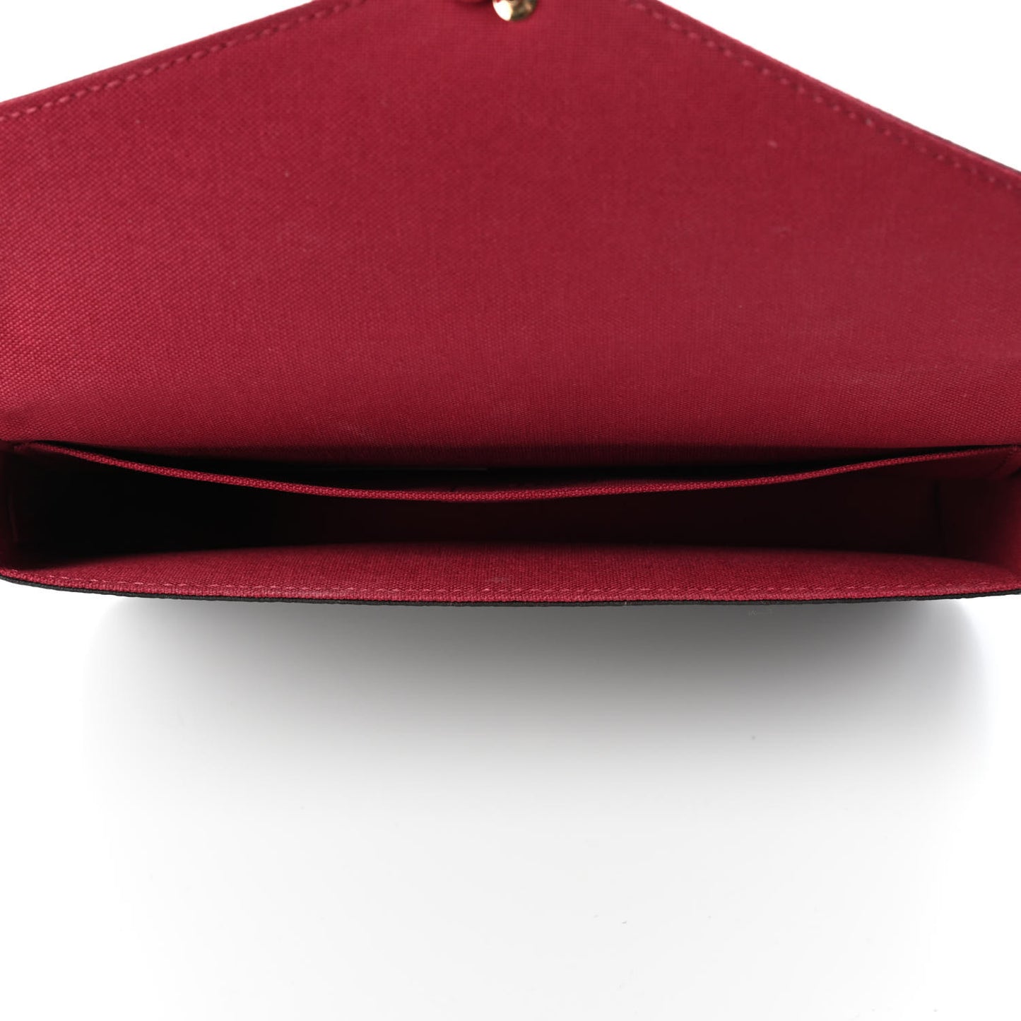 Monogram Pochette Felicie Chain Wallet Fuchsia