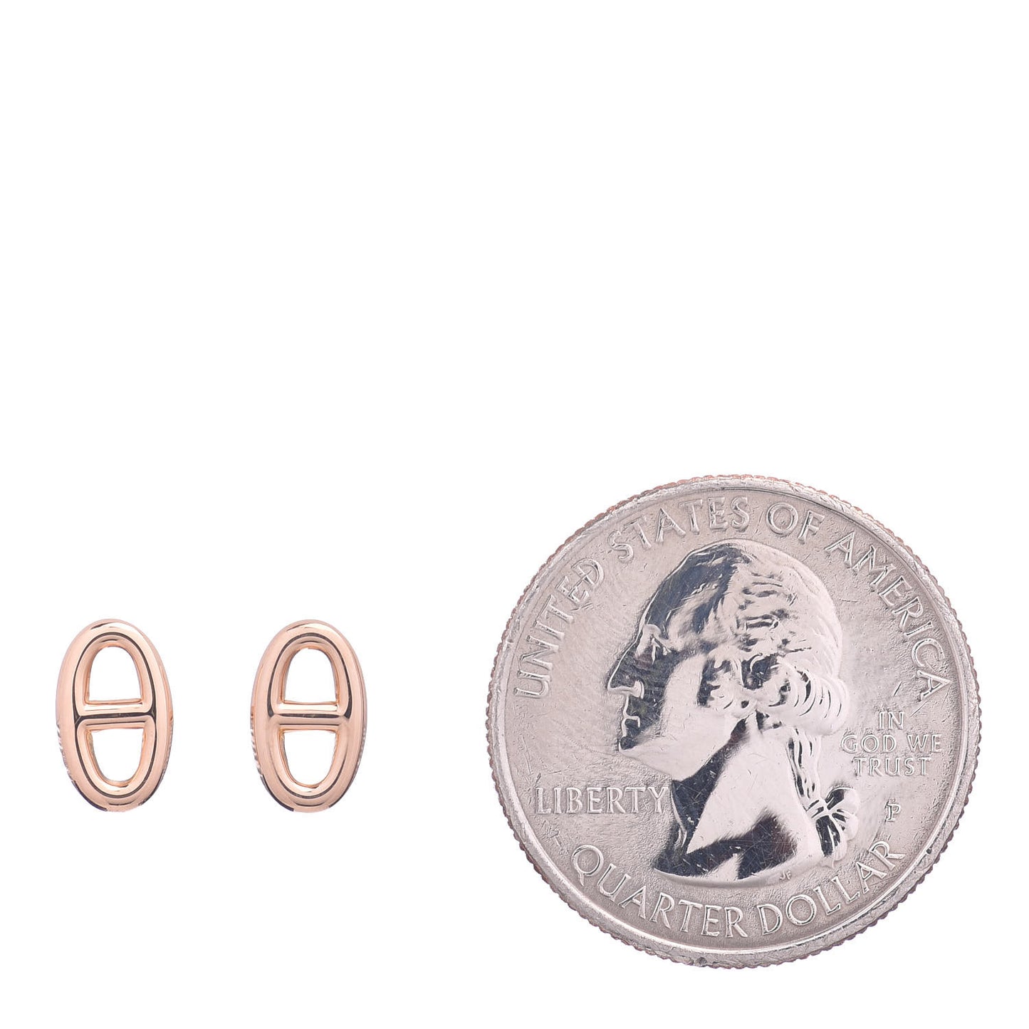 18K Rose Gold TPM Farandole Stud Earrings