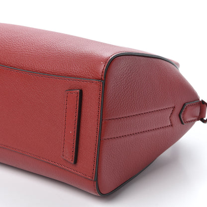 Givenchy Sugar Goatskin Mini Antigona Dark Red 5 of 8