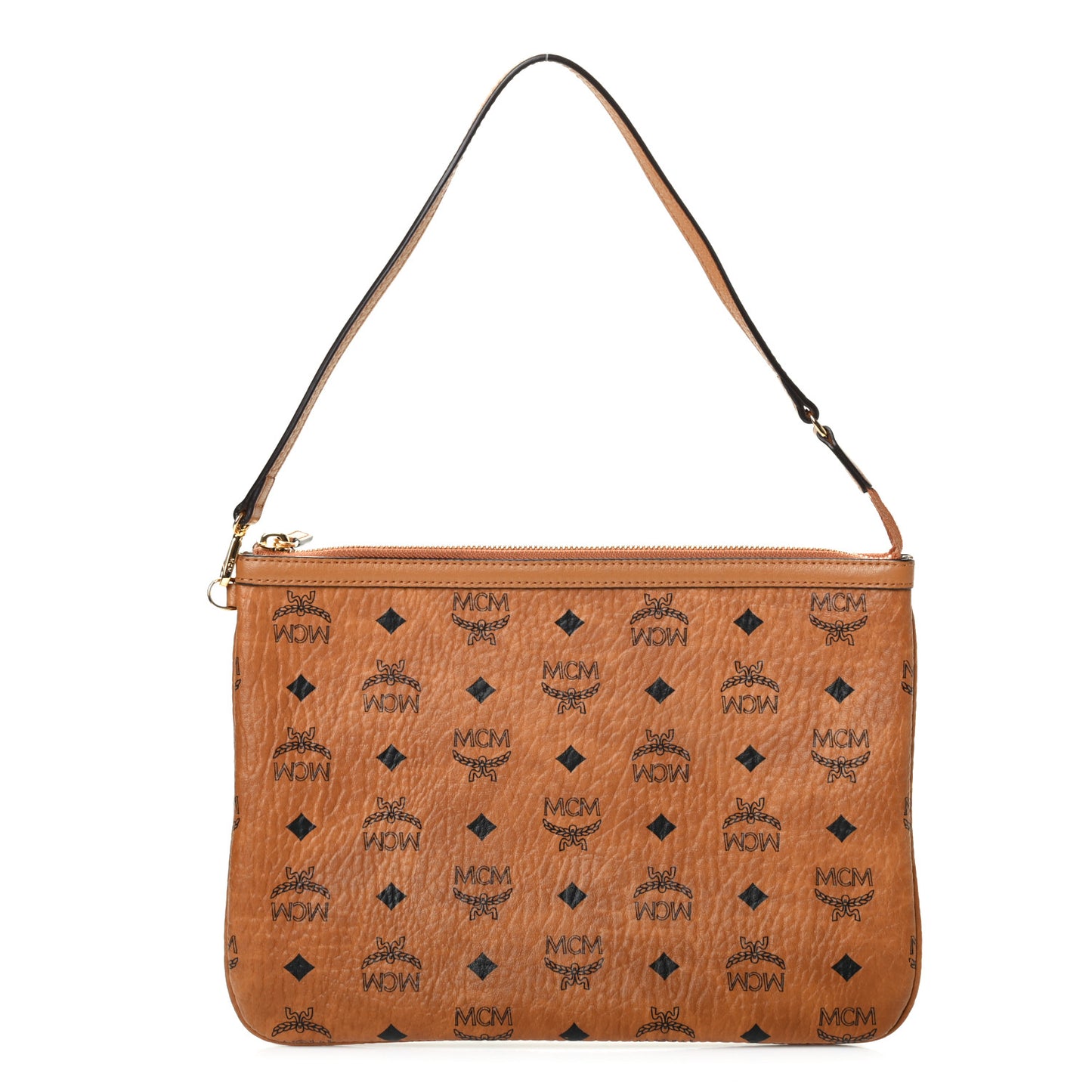 Visetos Liz Shopper Tote Pouch Cognac