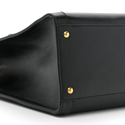 Gucci Calfskin Medium Diana Tote Bag Black Yellow Fluo 11 of 13