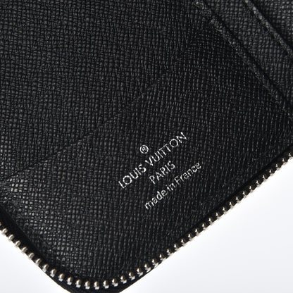 Louis Vuitton Epi Zippy Compact Wallet Black 6 of 7