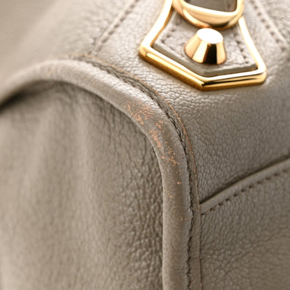 Balenciaga Chevre Gold Metallic Edge Hardware City Gris Taupe 11 of 12
