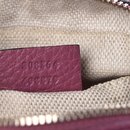Gucci Pebbled Calfskin Small Soho Disco Bag Peonia Flower 7 of 11