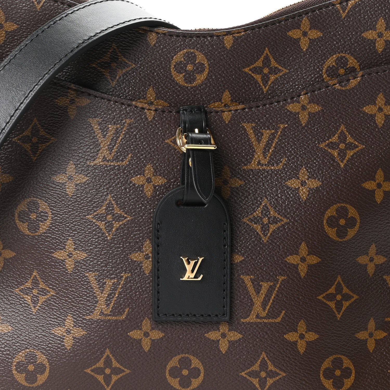 Louis Vuitton Monogram Odeon MM Black 7 of 9