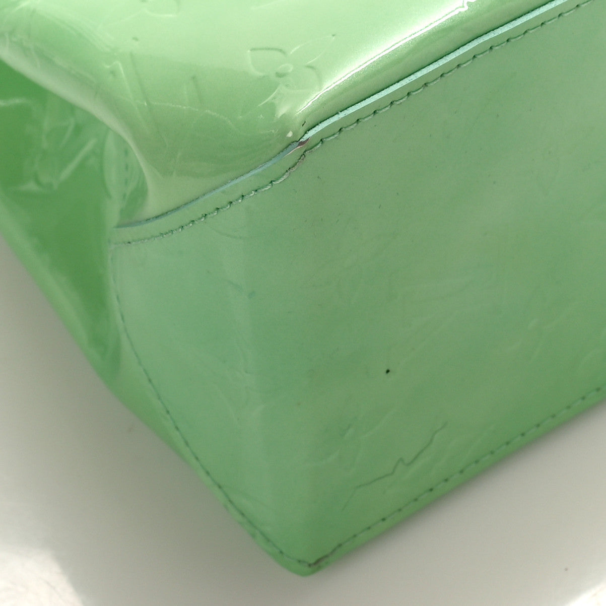 Louis Vuitton Vernis Reade PM Peppermint 7 of 9