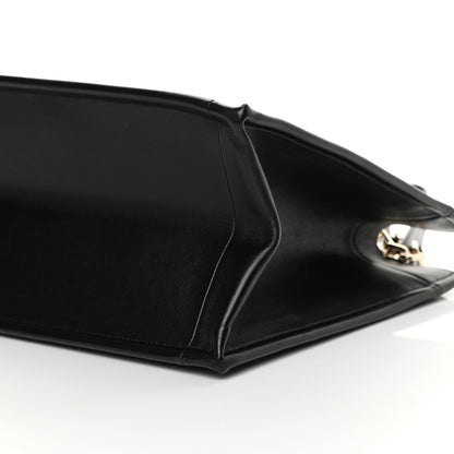 Christian Dior Calfskin Archicannage Medium Essential Tote Black 10 of 11