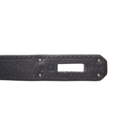 Hermes Taurillon Clemence Jypsiere 28 Black 7 of 8