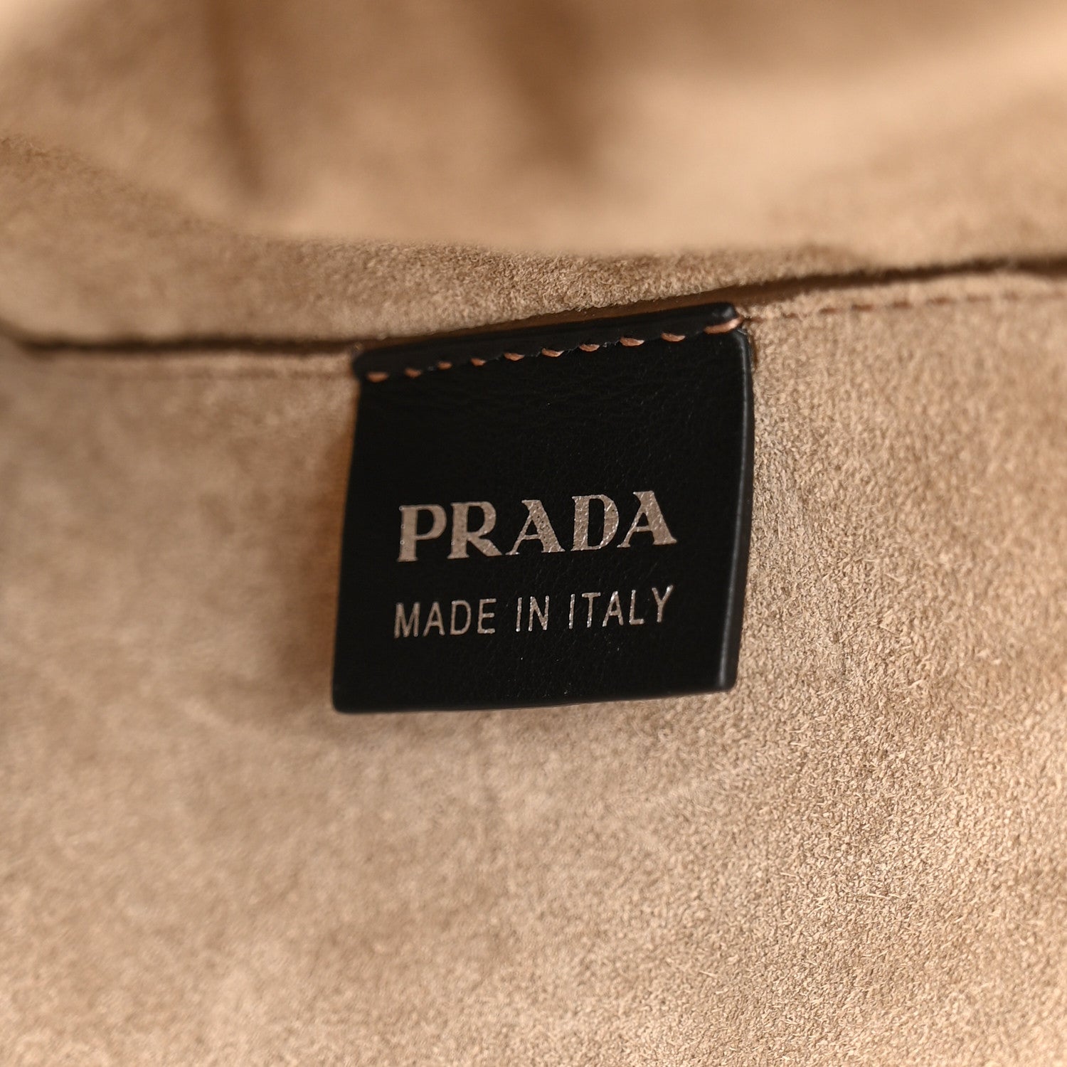 Prada City Calf Grommet Large Double Zip Tote Black 6 of 12
