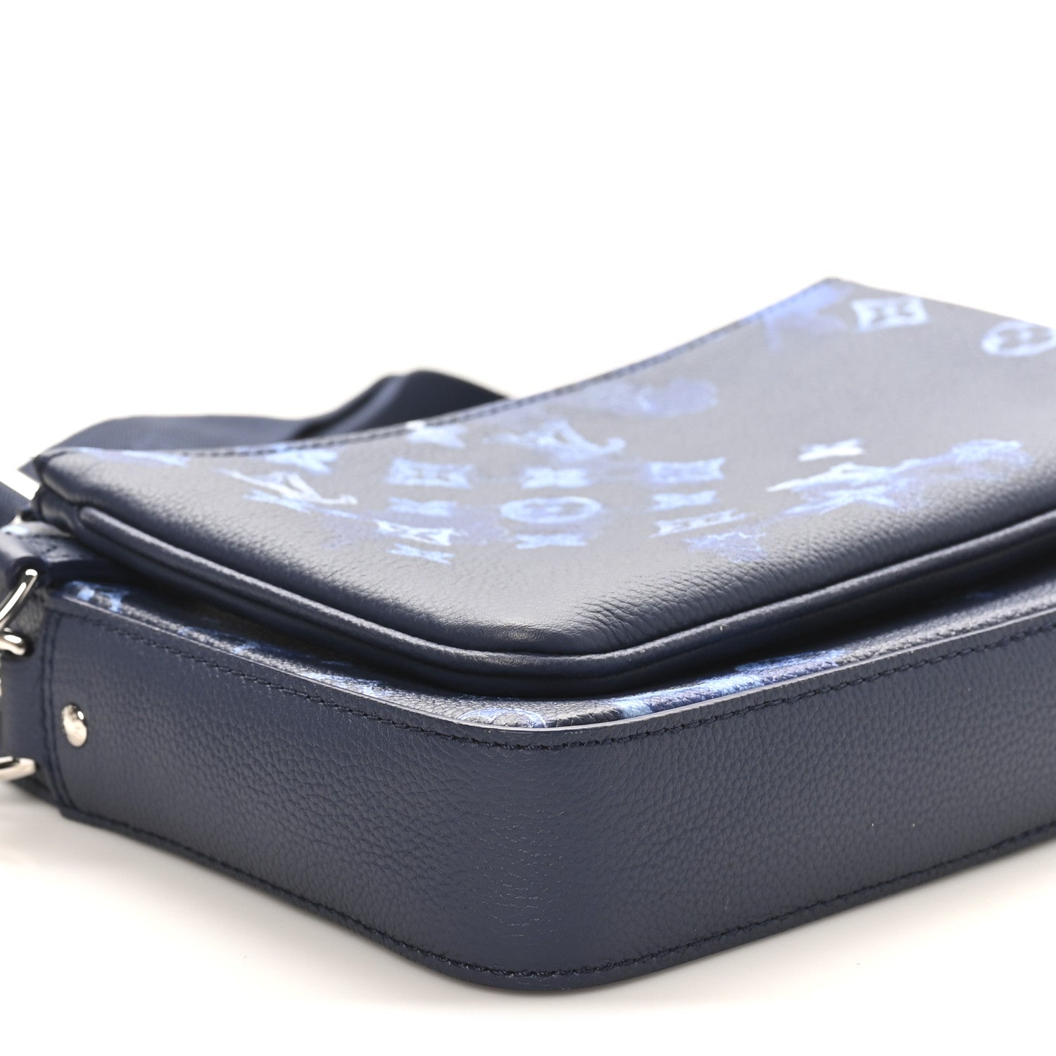 Louis Vuitton Monogram Ink Watercolor Trio Messenger Bag Blue 8 of 9
