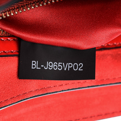 Valentino Garavani Patent L'Amour Rockstud Shoulder Bag Rosso Valentino 7 of 9