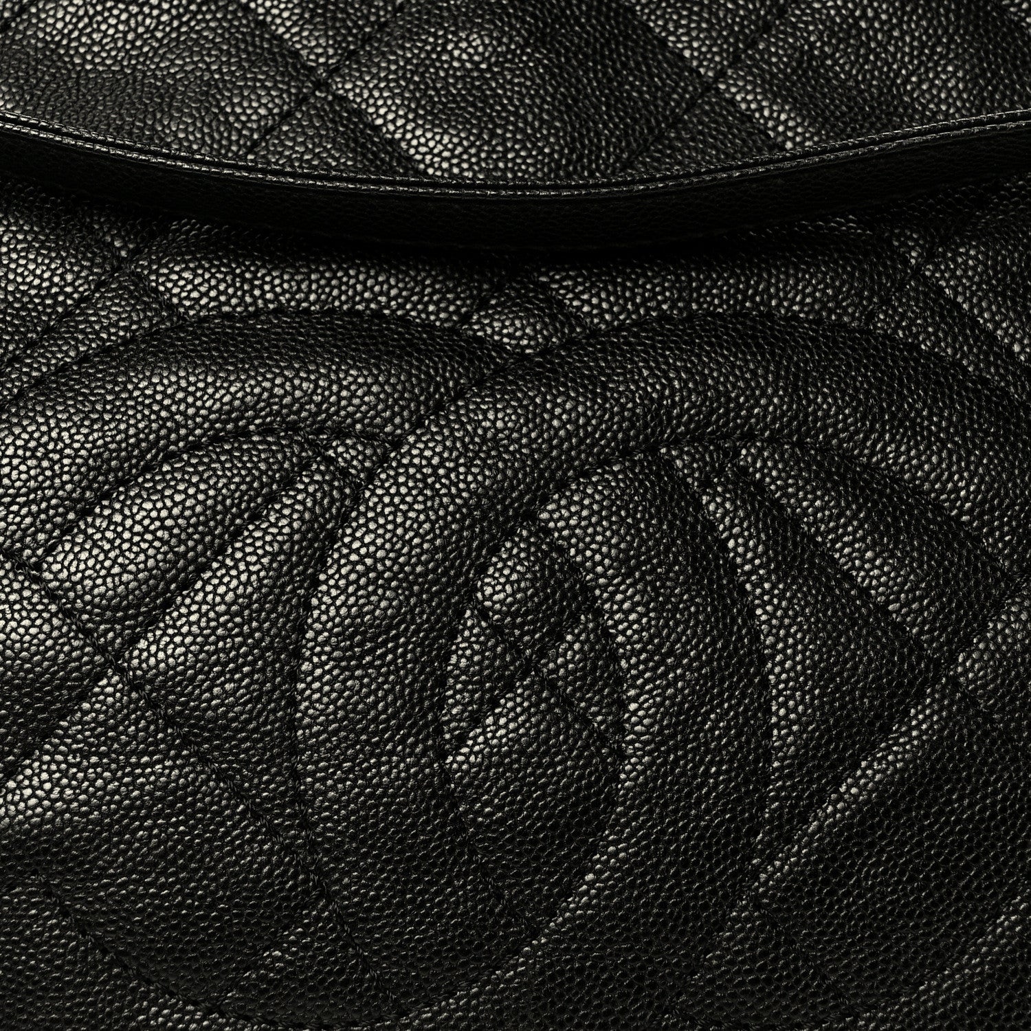 Chanel Caviar Quilted Shopping Tote Black 8 of 10
