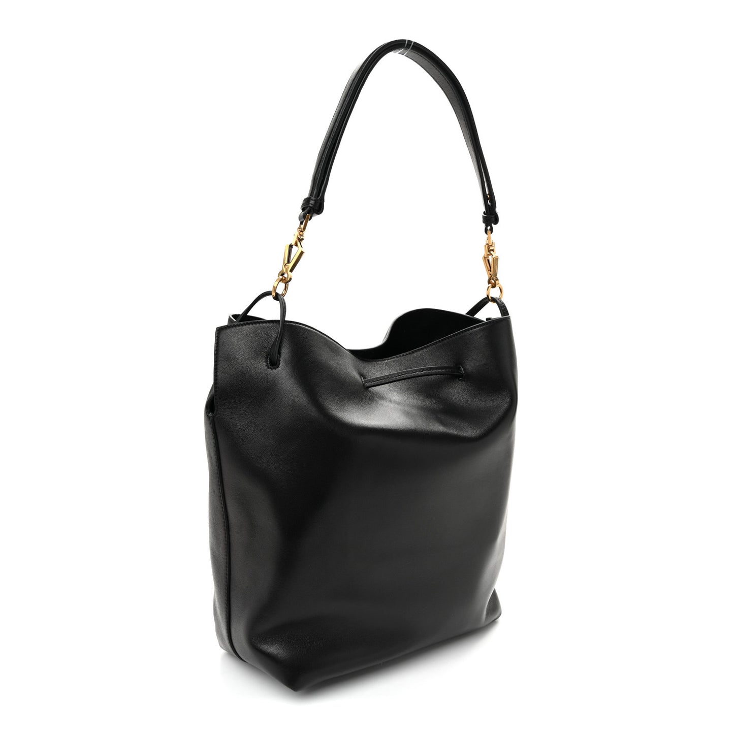 Lambskin Paris VII Pochon Black