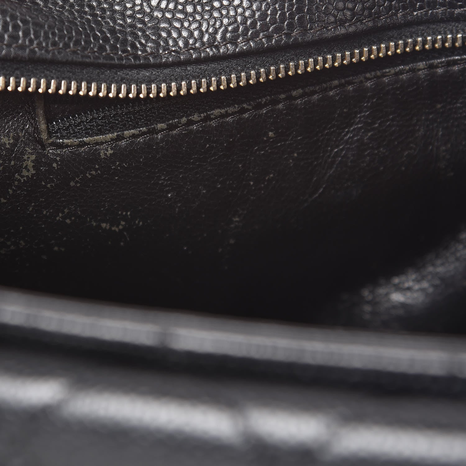 Chanel Caviar Quilted Flap Shoulder Bag Black 12 of 15