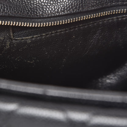 Chanel Caviar Quilted Flap Shoulder Bag Black 12 of 15