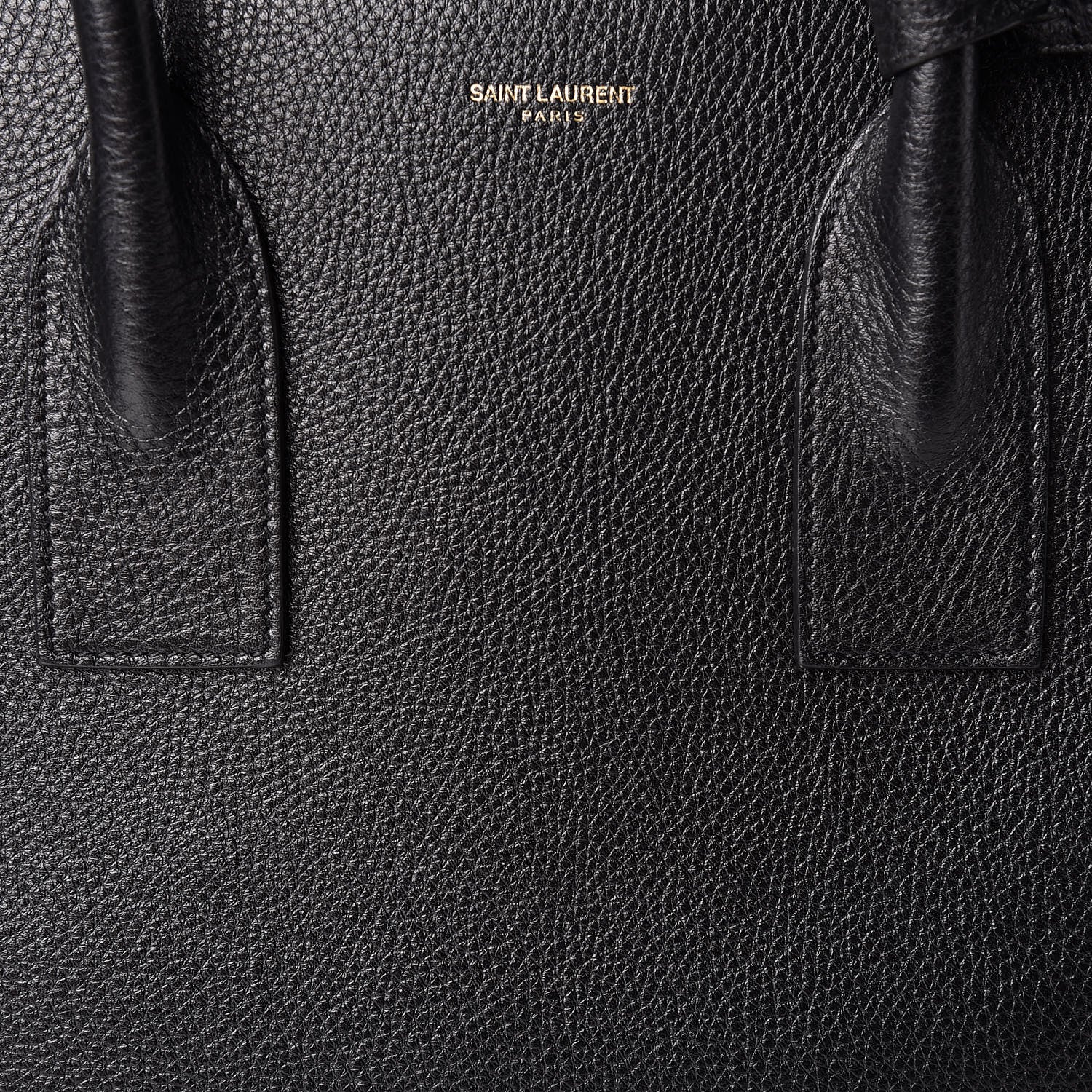 Saint Laurent Grained Calfskin Large Sac De Jour Carryall Black 8 of 12