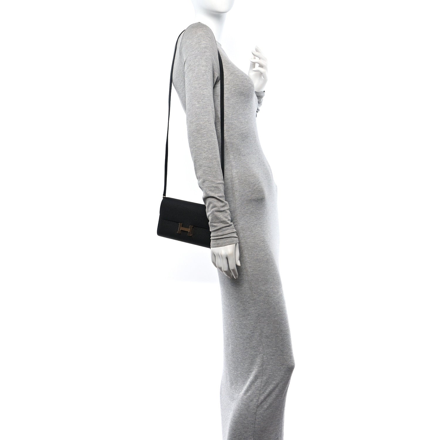 Hermes Epsom Constance Wallet To Go Black 2 of 13