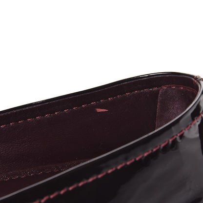 Louis Vuitton Patent Oxford Ballerina Flats 37.5 Amarante 9 of 11