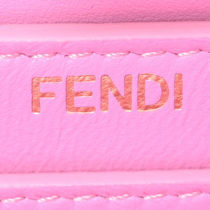 Fendi Shiny Nappa Petite Peekaboo I SEE U Satchel Rosa 6 of 10