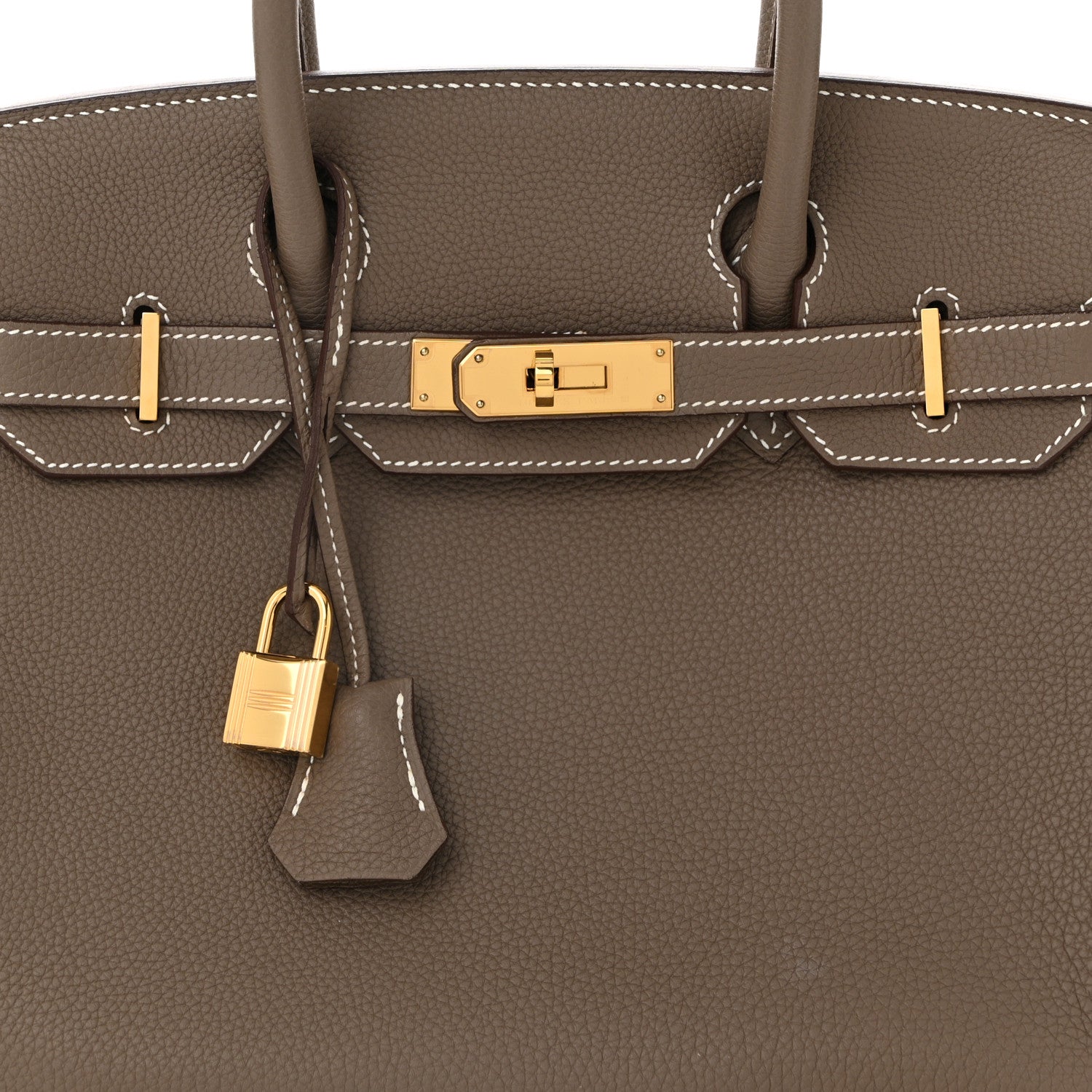 Hermes Togo Birkin 30 Etoupe 8 of 13