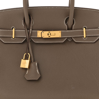 Hermes Togo Birkin 30 Etoupe 8 of 13